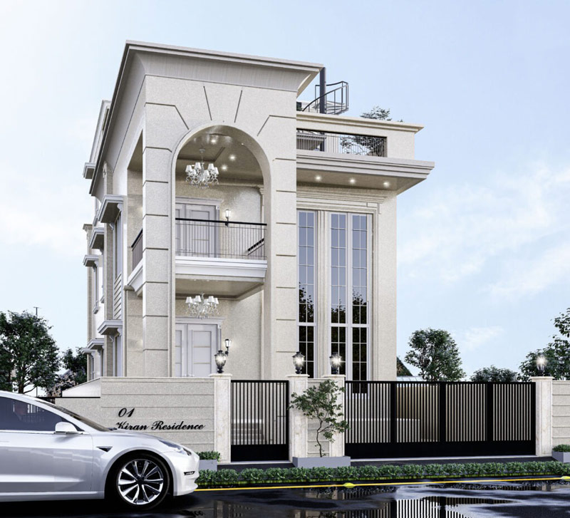 Giới thiệu về nhà phố tân cổ điển